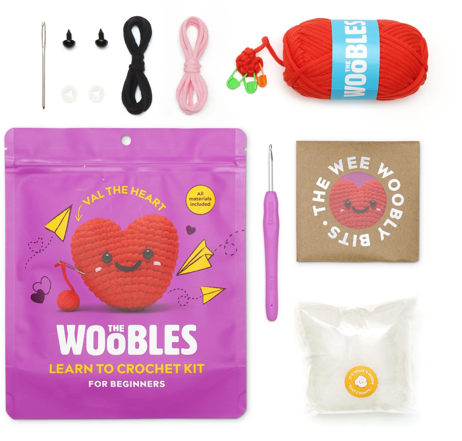 Val the Heart Learn to Crochet Kit - Image 3
