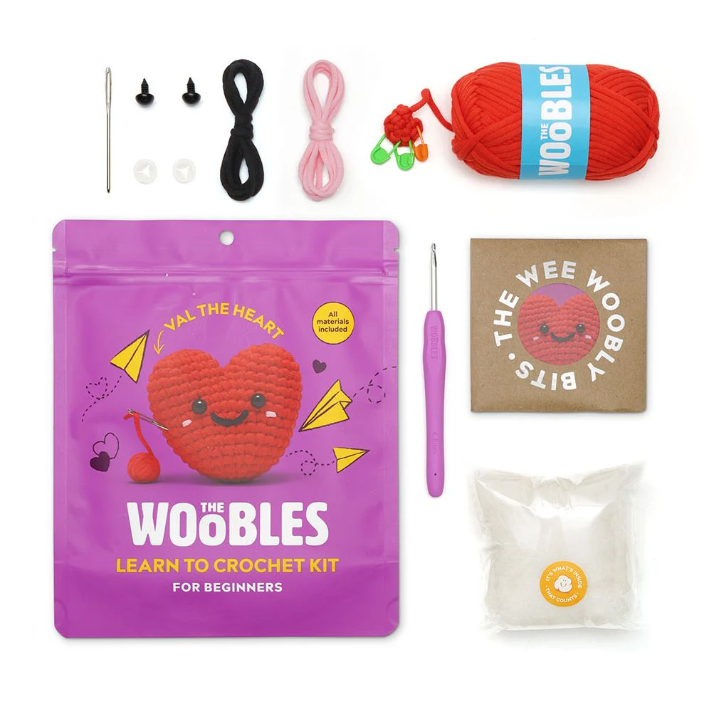 Val the Heart Learn to Crochet Kit - Image 4