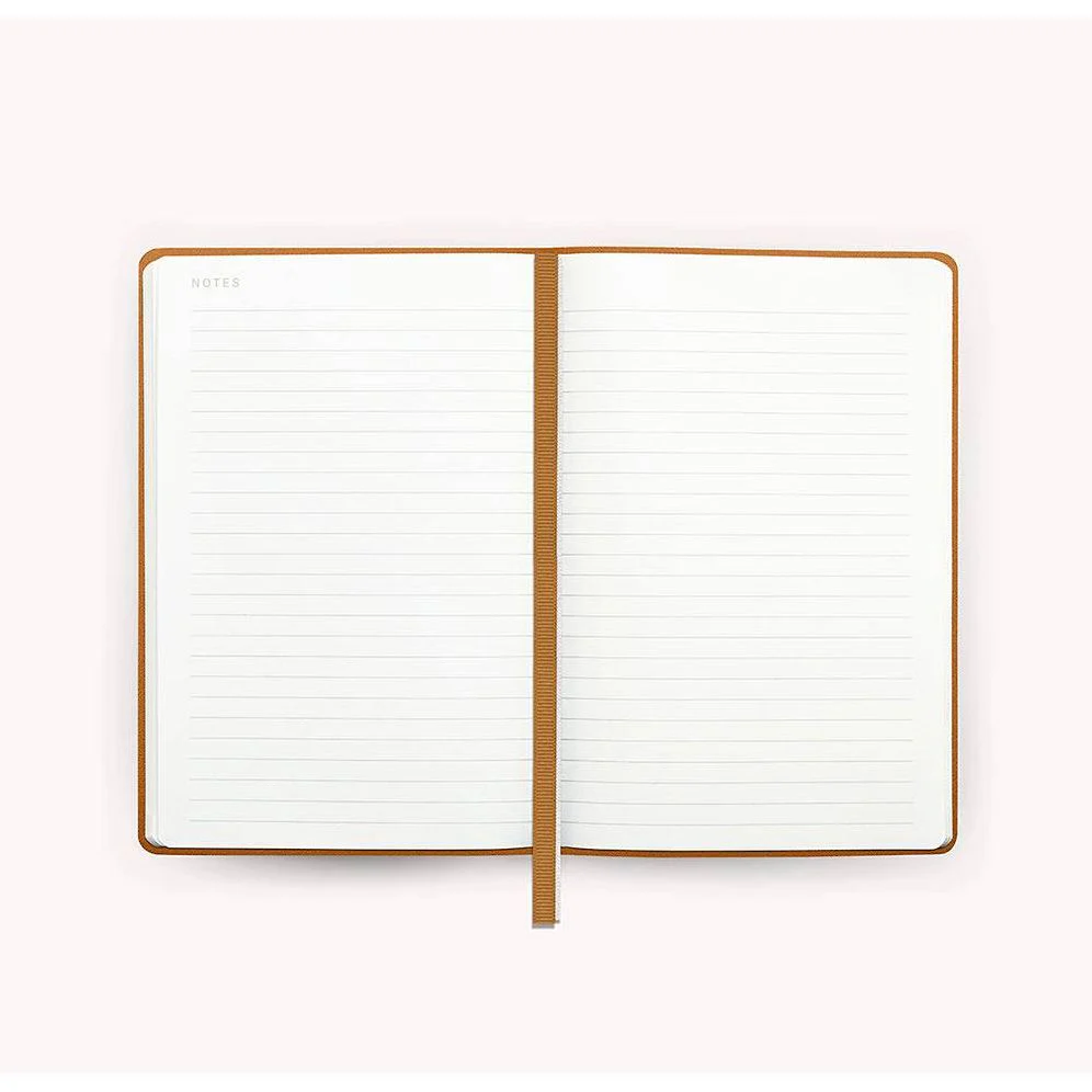 Vegan Leather Notebook - Tan - Image 2