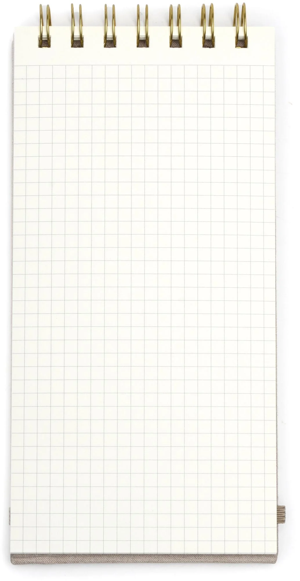 Vegan Suede Reporter Notepad - Taupe - Image 5