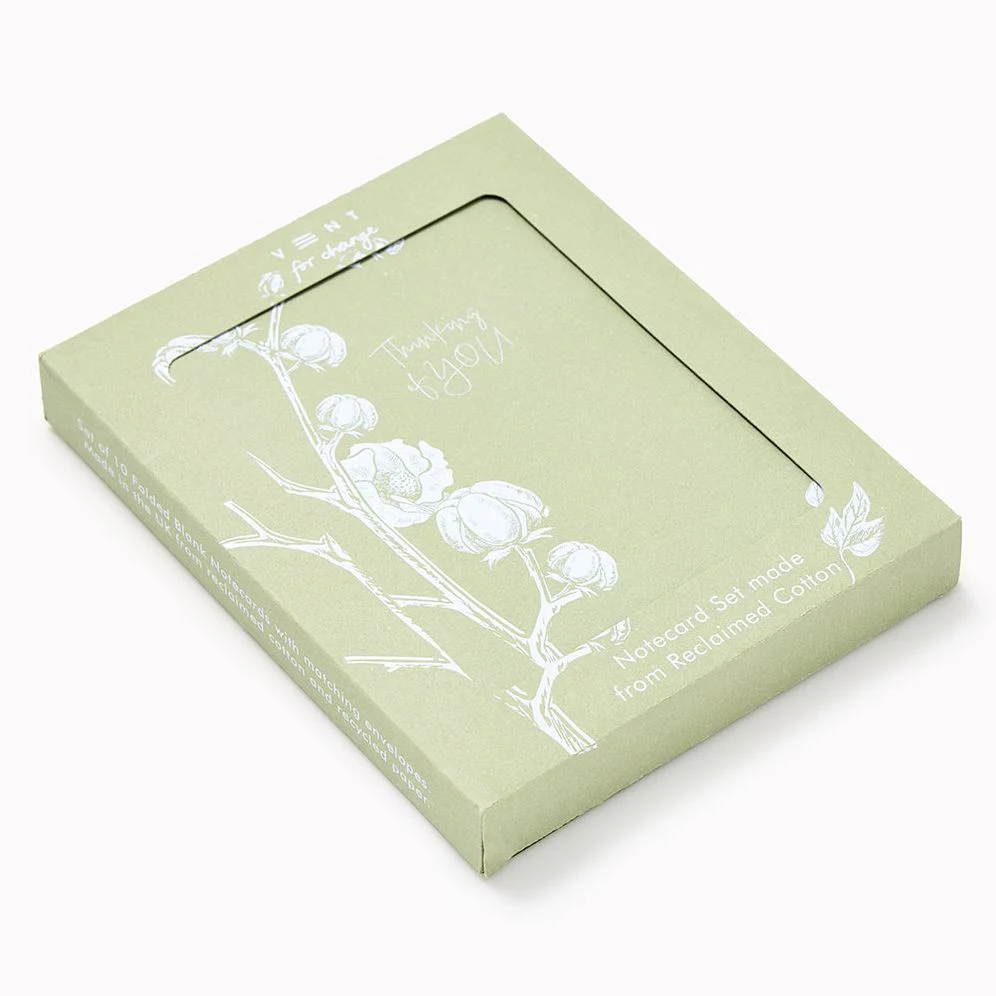 VENT for Change Reclaimed Cotton Paper Notecard Set - Image 2