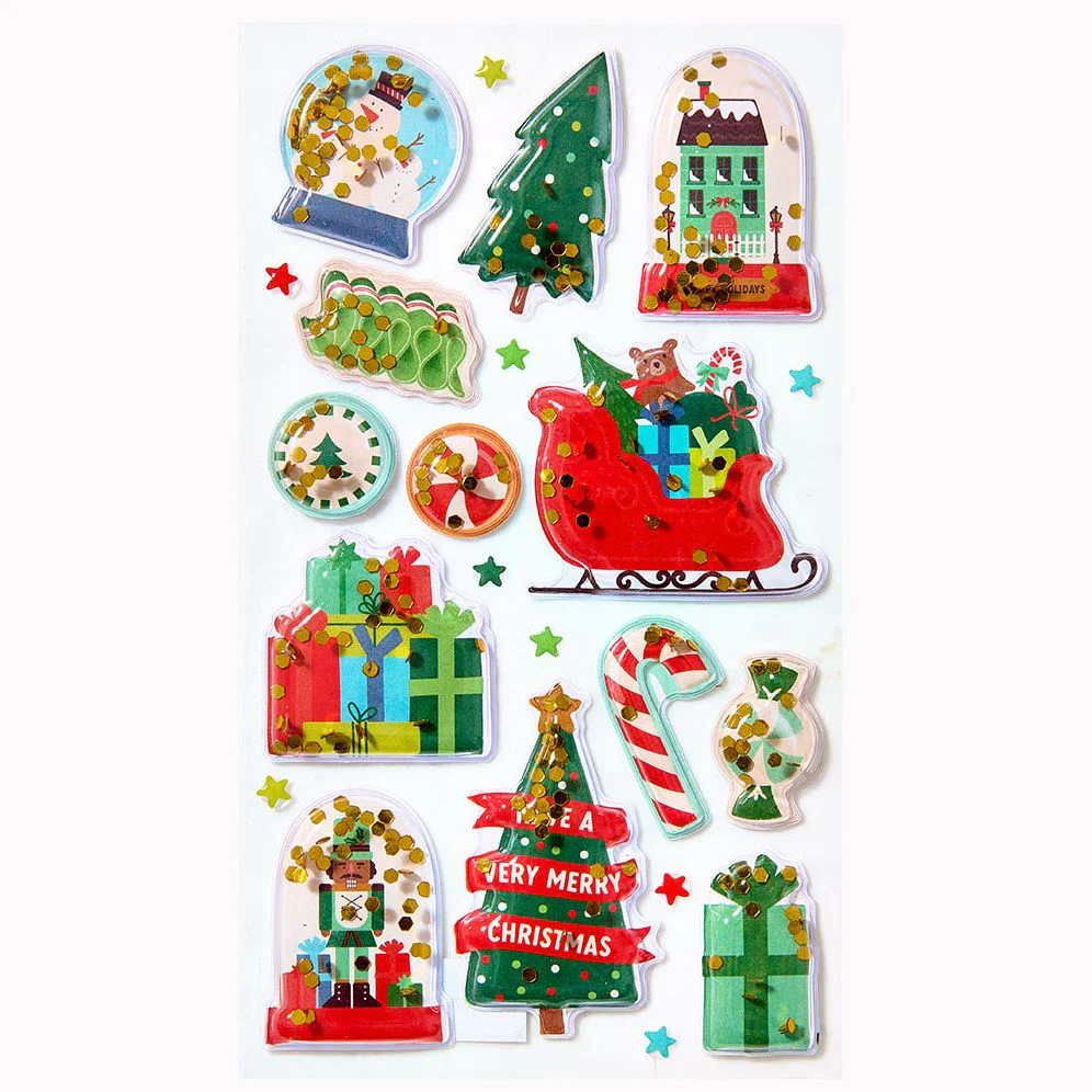 Very Merry Shaker Sticker Sheet - Image 2