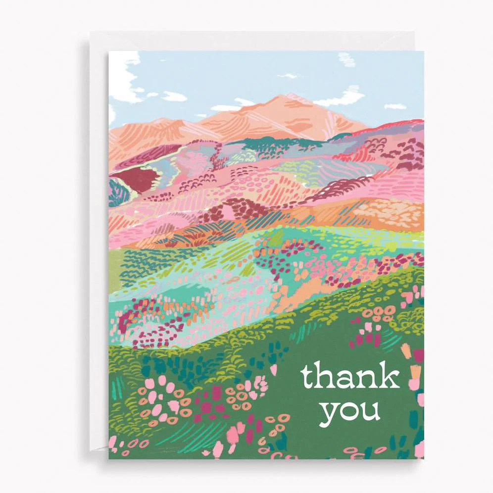 Vibrant Landscapes Thank You Card Set - Image 3