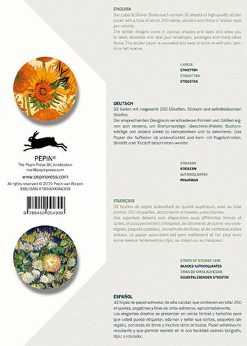 Vincent van Gogh - Label & Sticker Book - Image 3