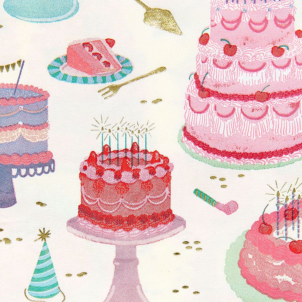 Vintage Cake Guest Napkin S/20 - Image 2