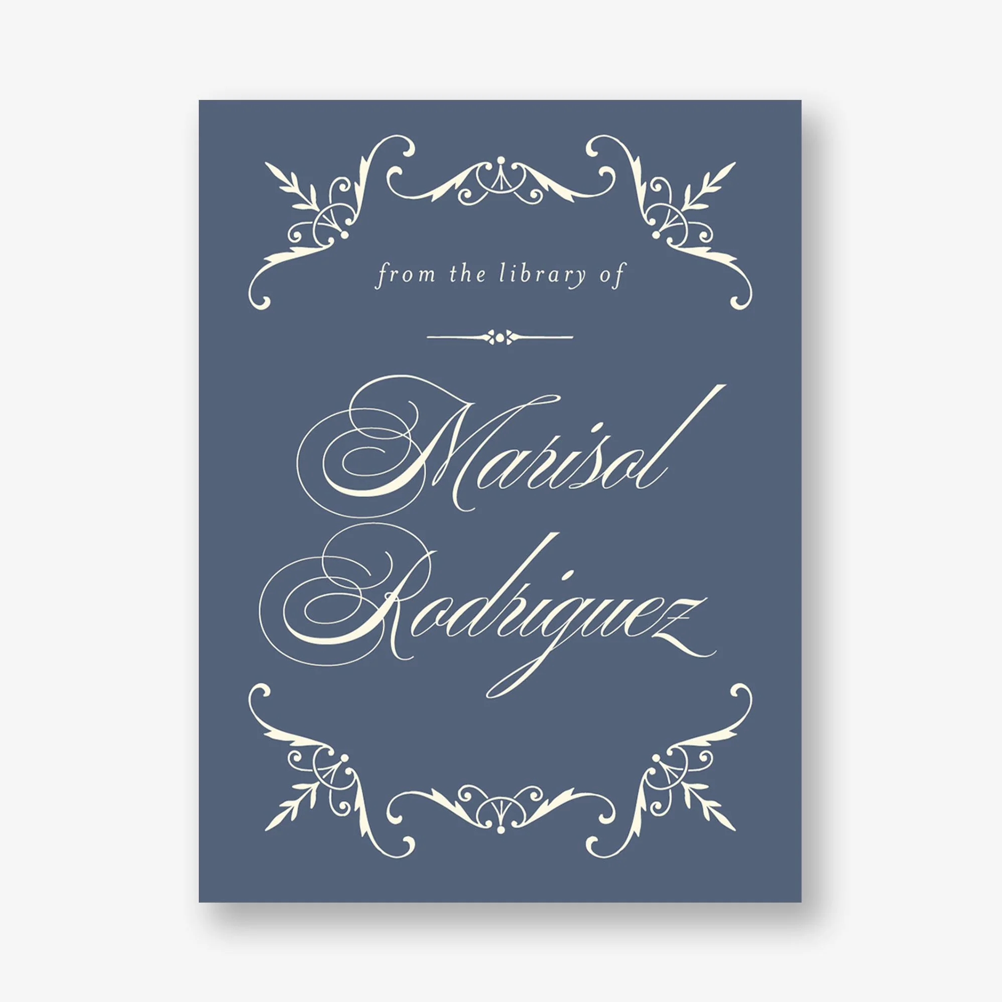 Vintage Filigree Adhesive Bookplates - Image 4