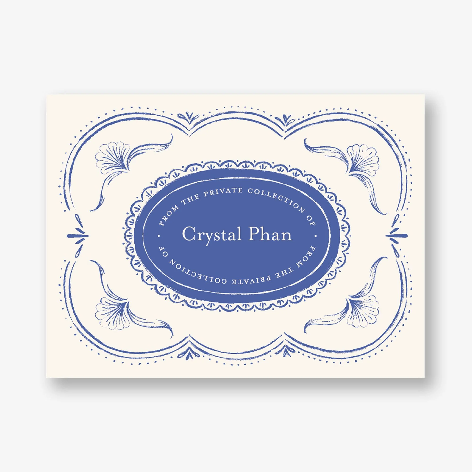 Vintage Scalloped Frame Adhesive Bookplates - Image 3