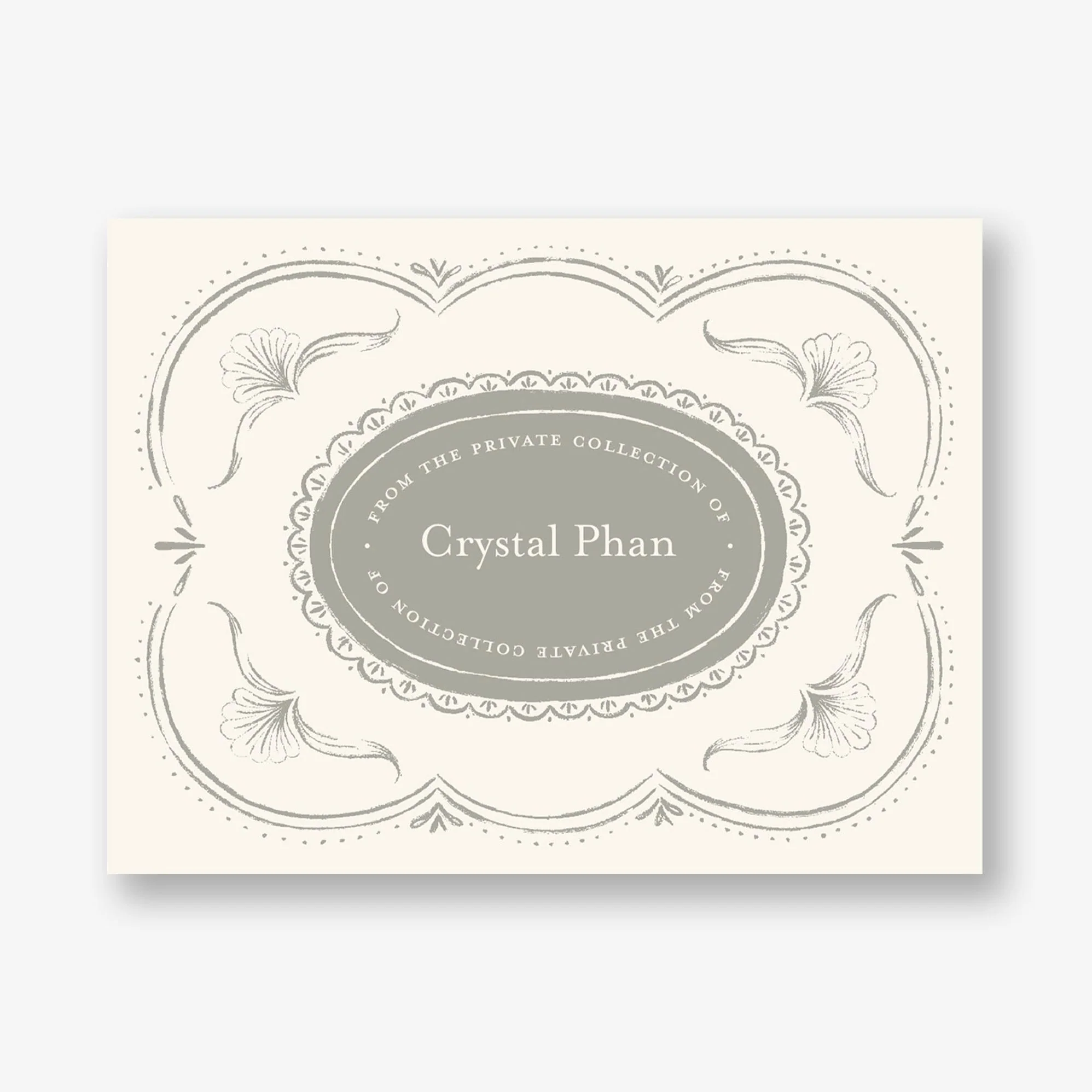 Vintage Scalloped Frame Adhesive Bookplates - Image 4