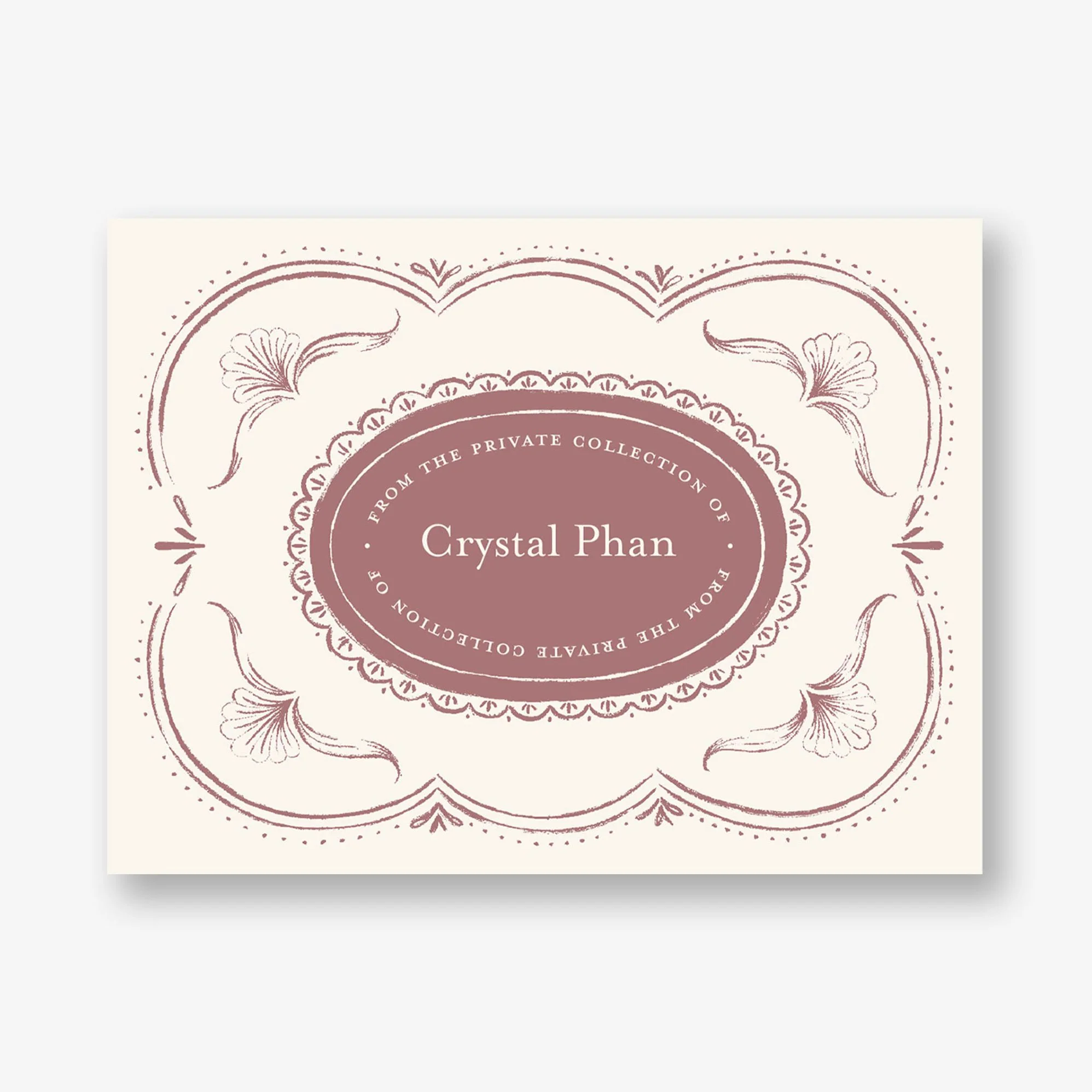 Vintage Scalloped Frame Adhesive Bookplates - Image 5