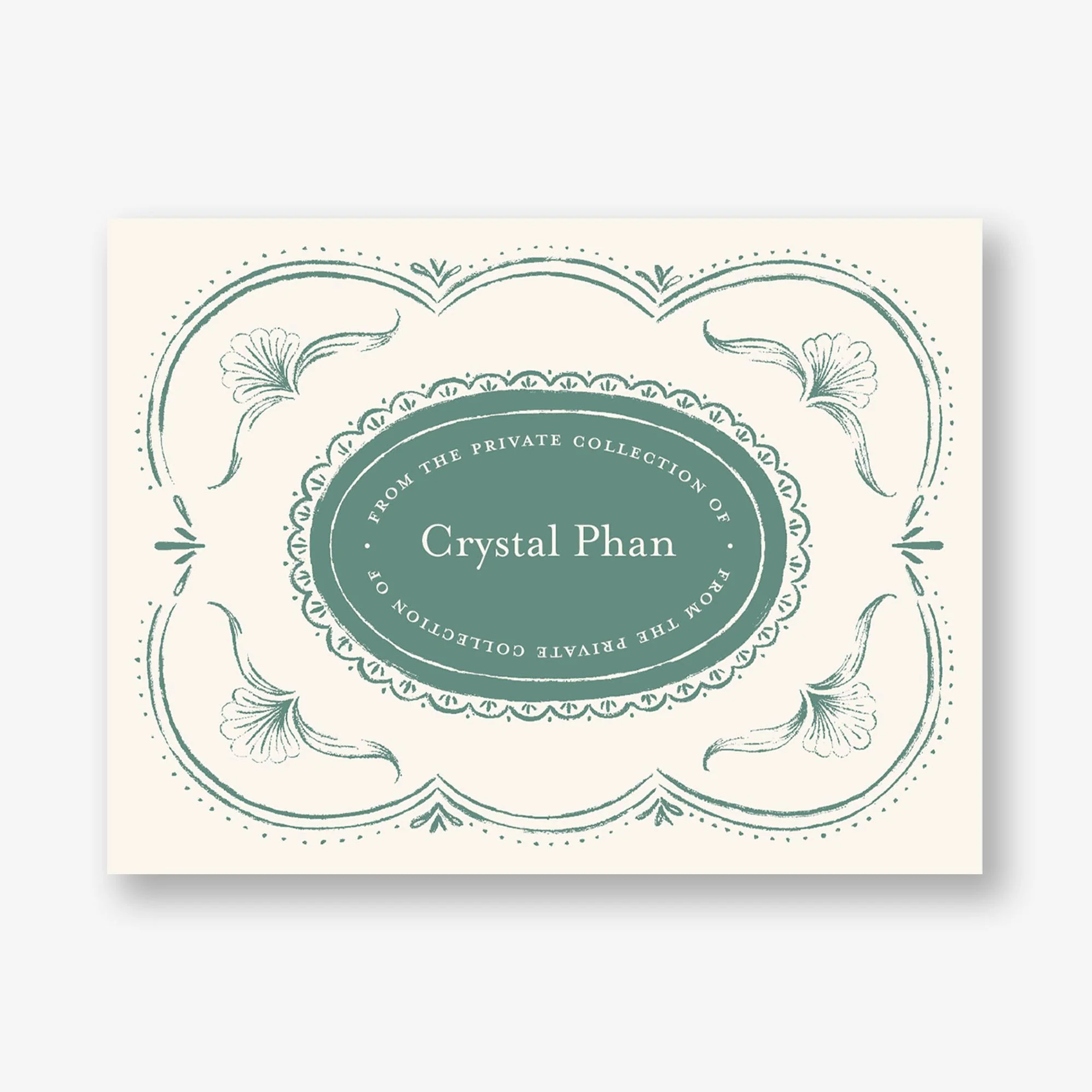 Vintage Scalloped Frame Adhesive Bookplates - Image 6