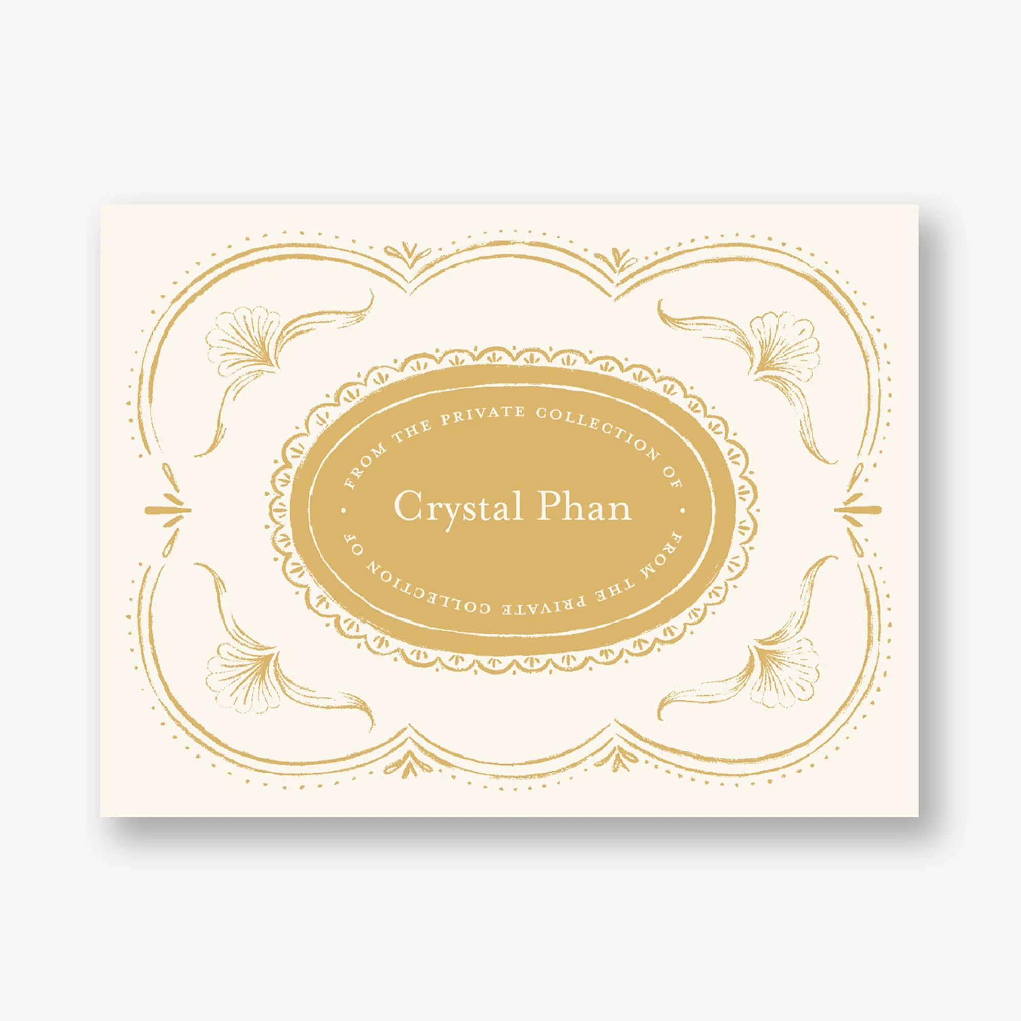 Vintage Scalloped Frame Adhesive Bookplates - Image 7