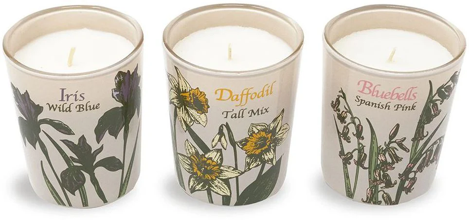 Votive Candle Set, Wildflowers - Image 2