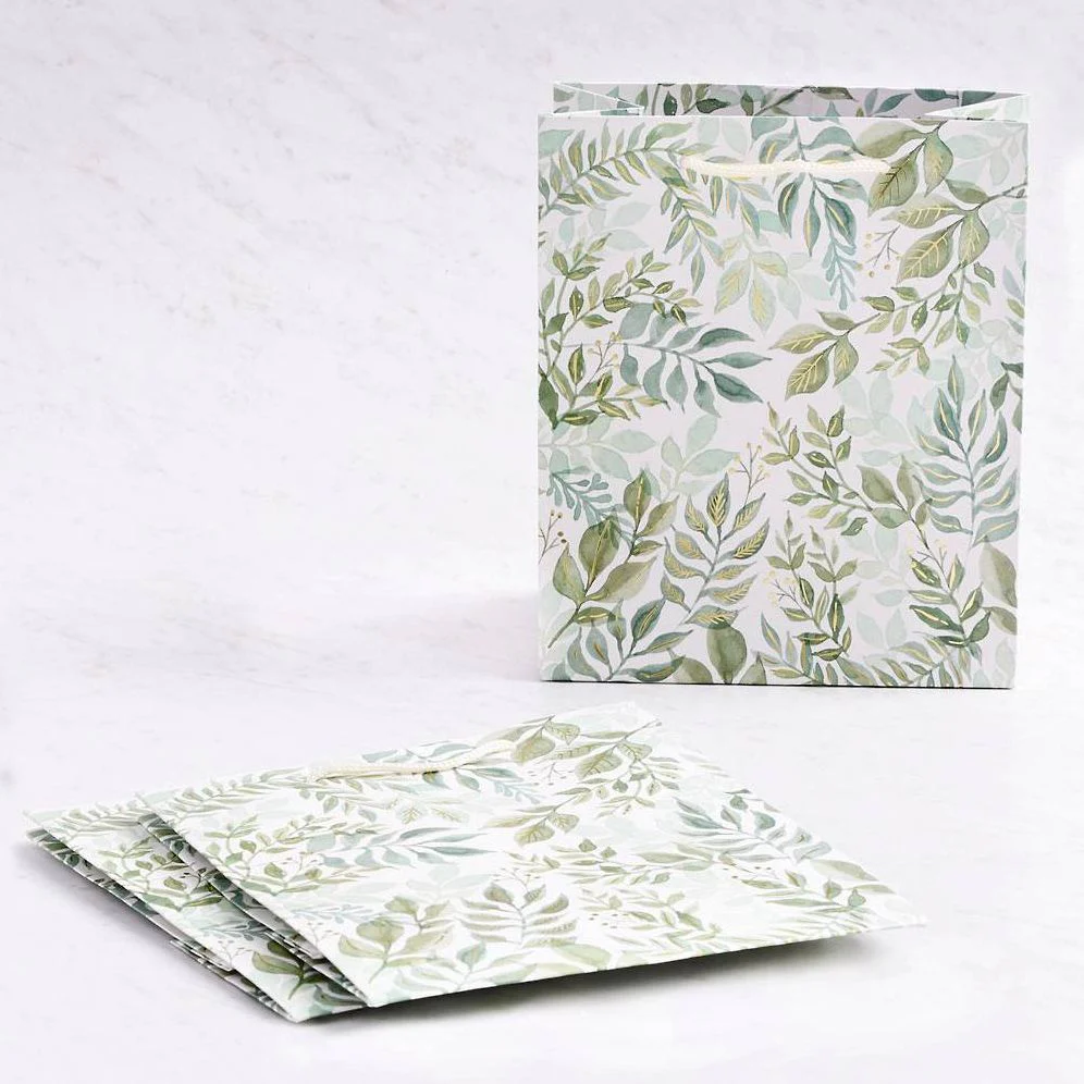 Watercolor Garden Gift Bag Set - Image 2