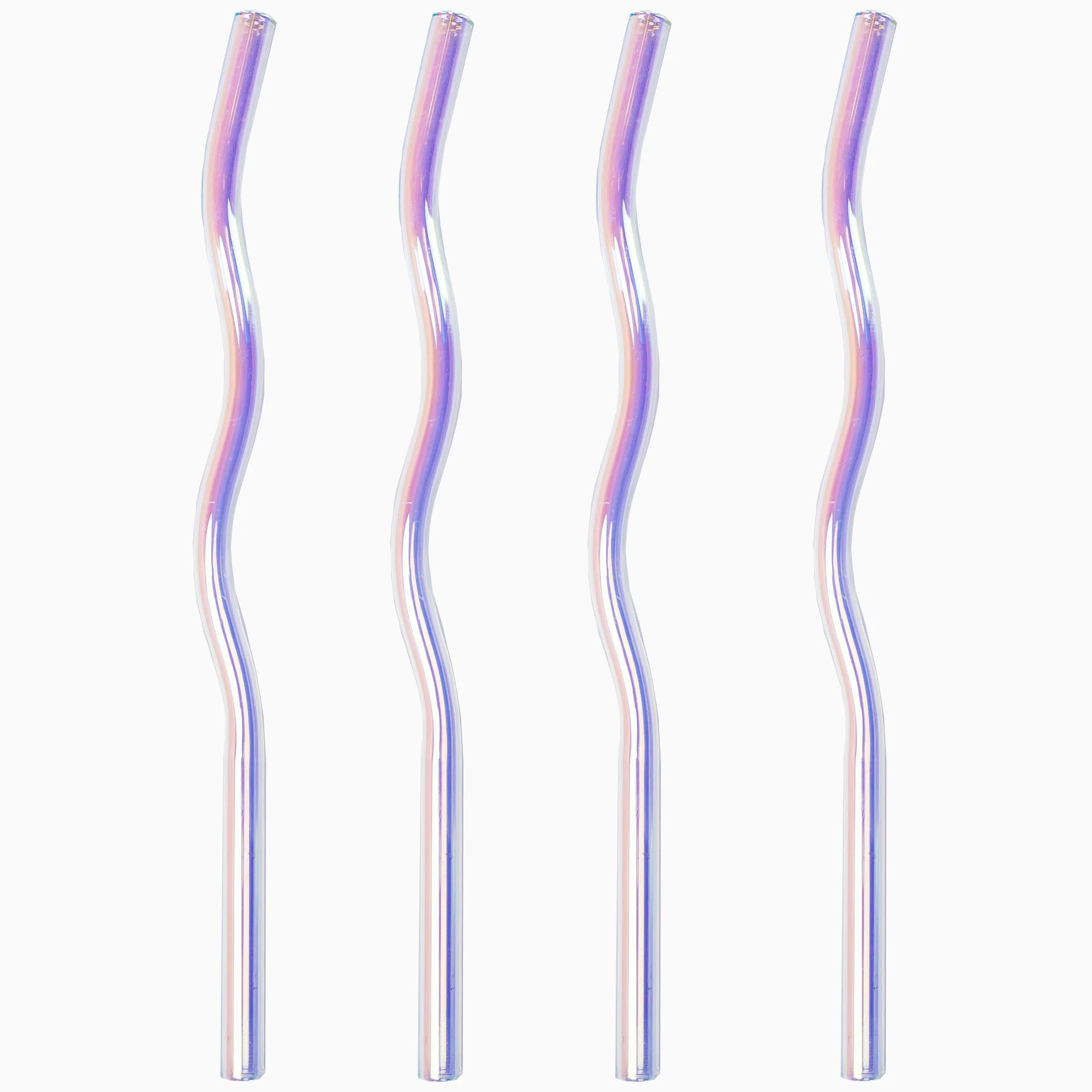 Wavy Glass Straws - Image 4