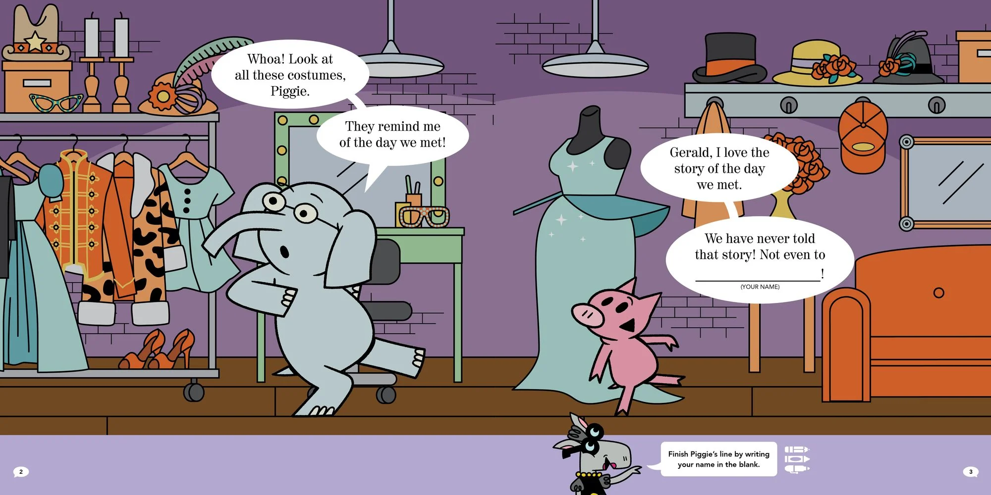 We Are in an ACT-ivity Book!: An ELEPHANT & PIGGIE Theatrical Event - Image 2