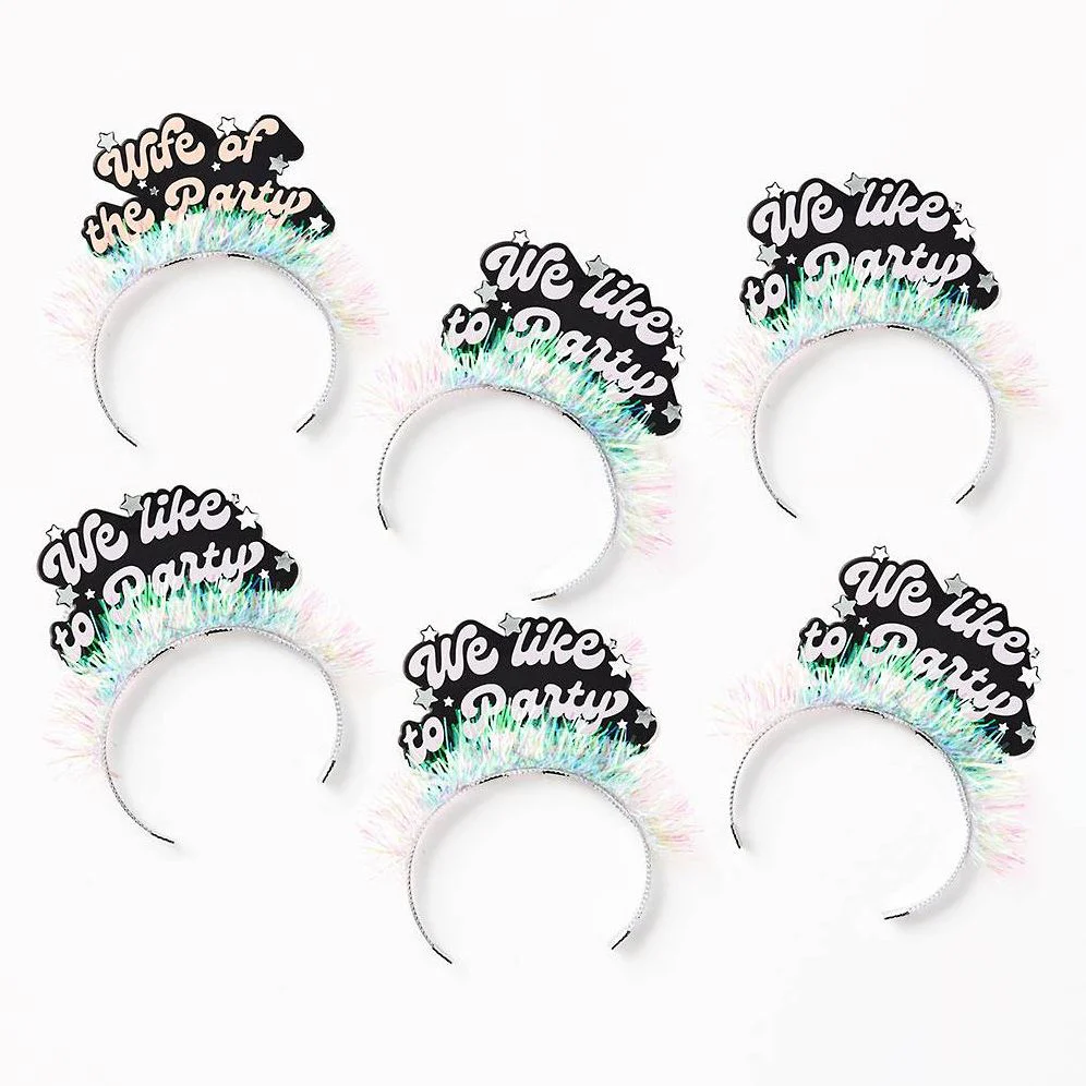 We Like To Party Bachelorette Party Headbands - Image 2
