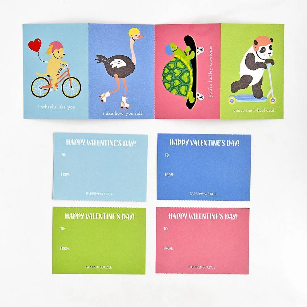 Wheeled Critters Valentine Cards - Image 2