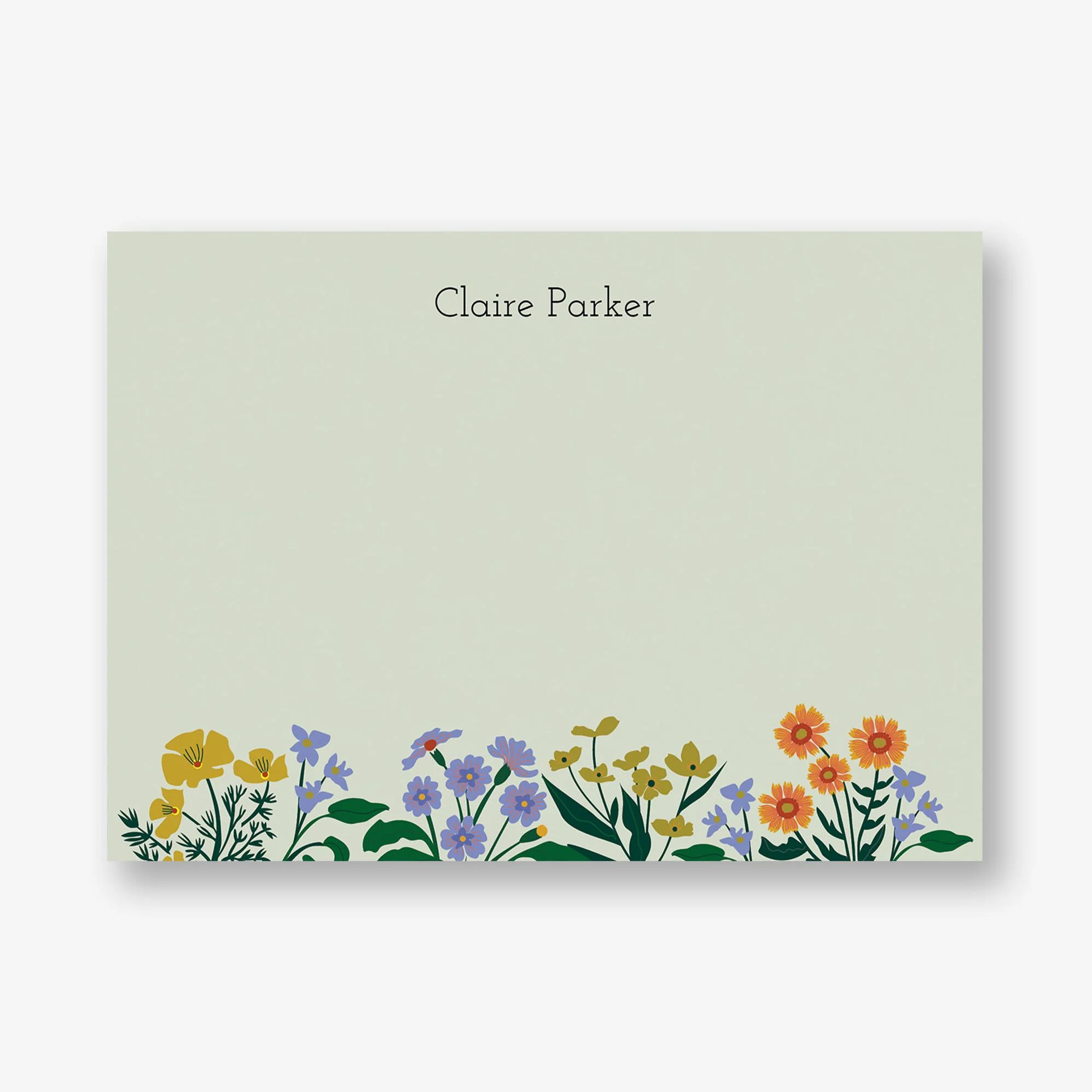 Wildflower Field Stationery