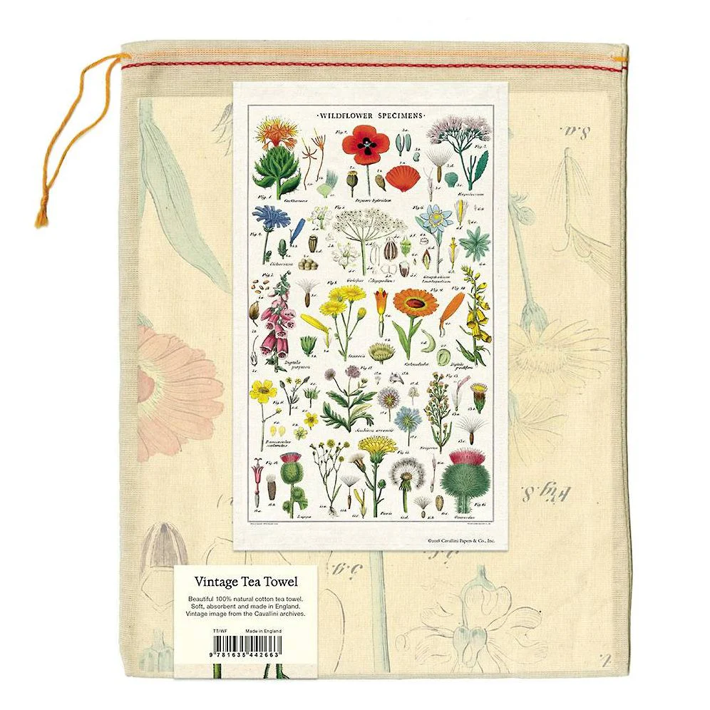 Wildflowers Tea Towel - Image 3