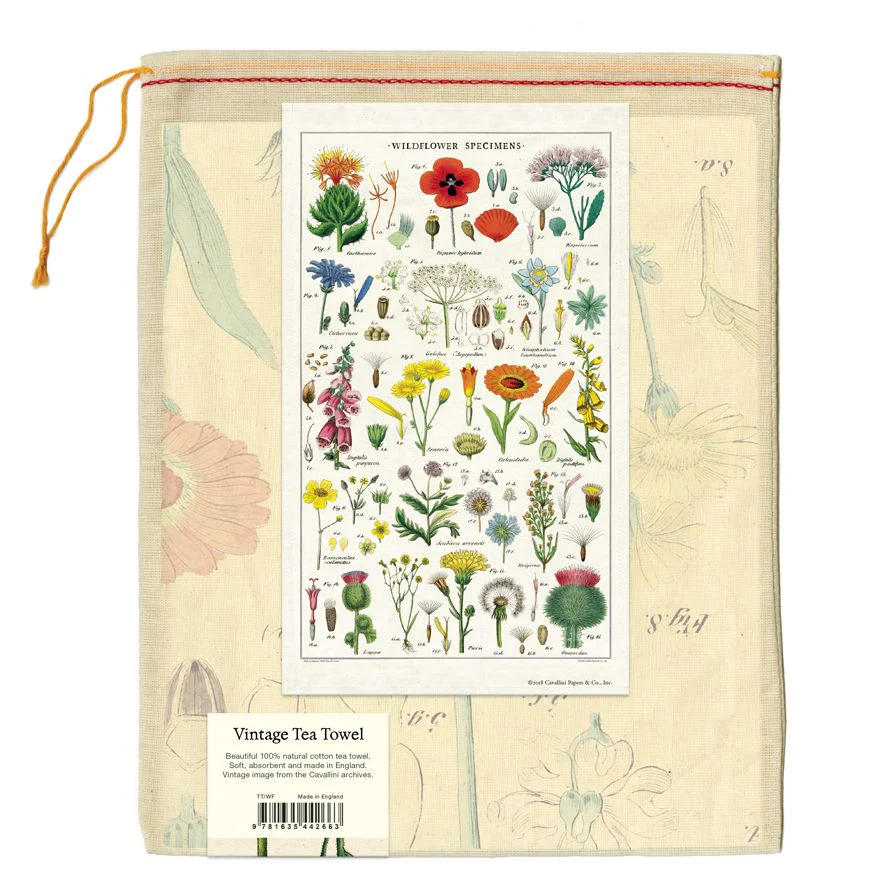 Wildflowers Tea Towel - Image 4
