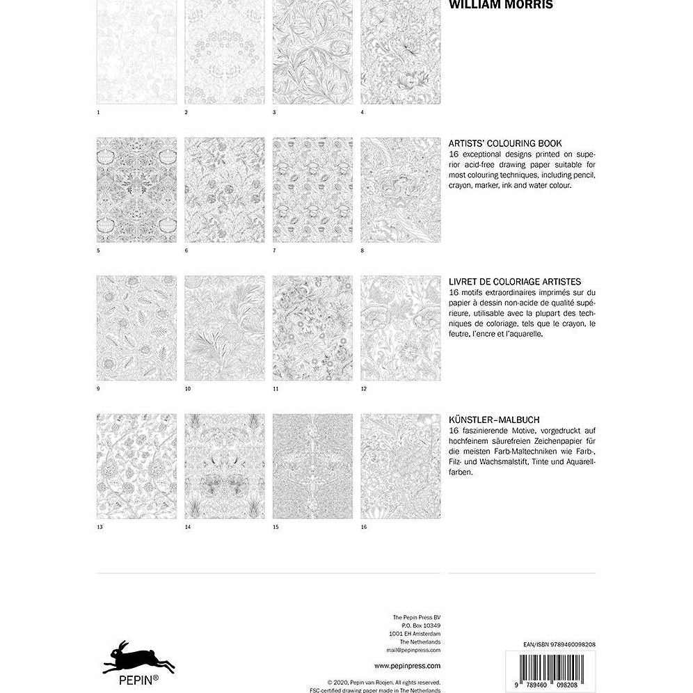 William Morris Artists' Colouring Book - Image 5