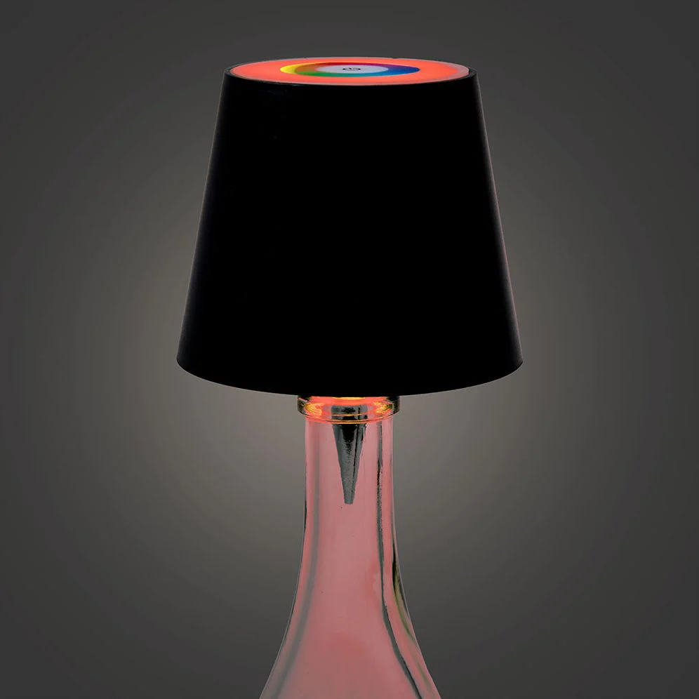 Wine Bottle Lamp with Wine Stopper - Image 10