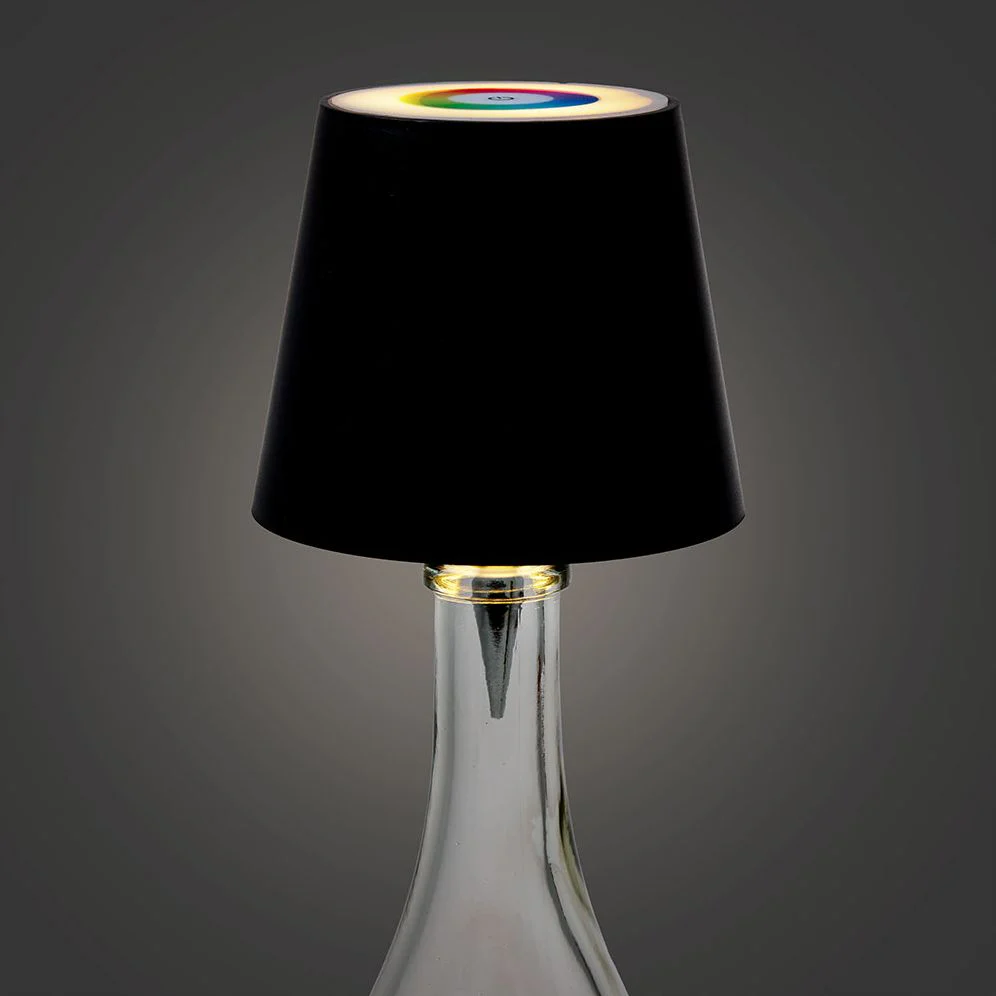 Wine Bottle Lamp with Wine Stopper - Image 5