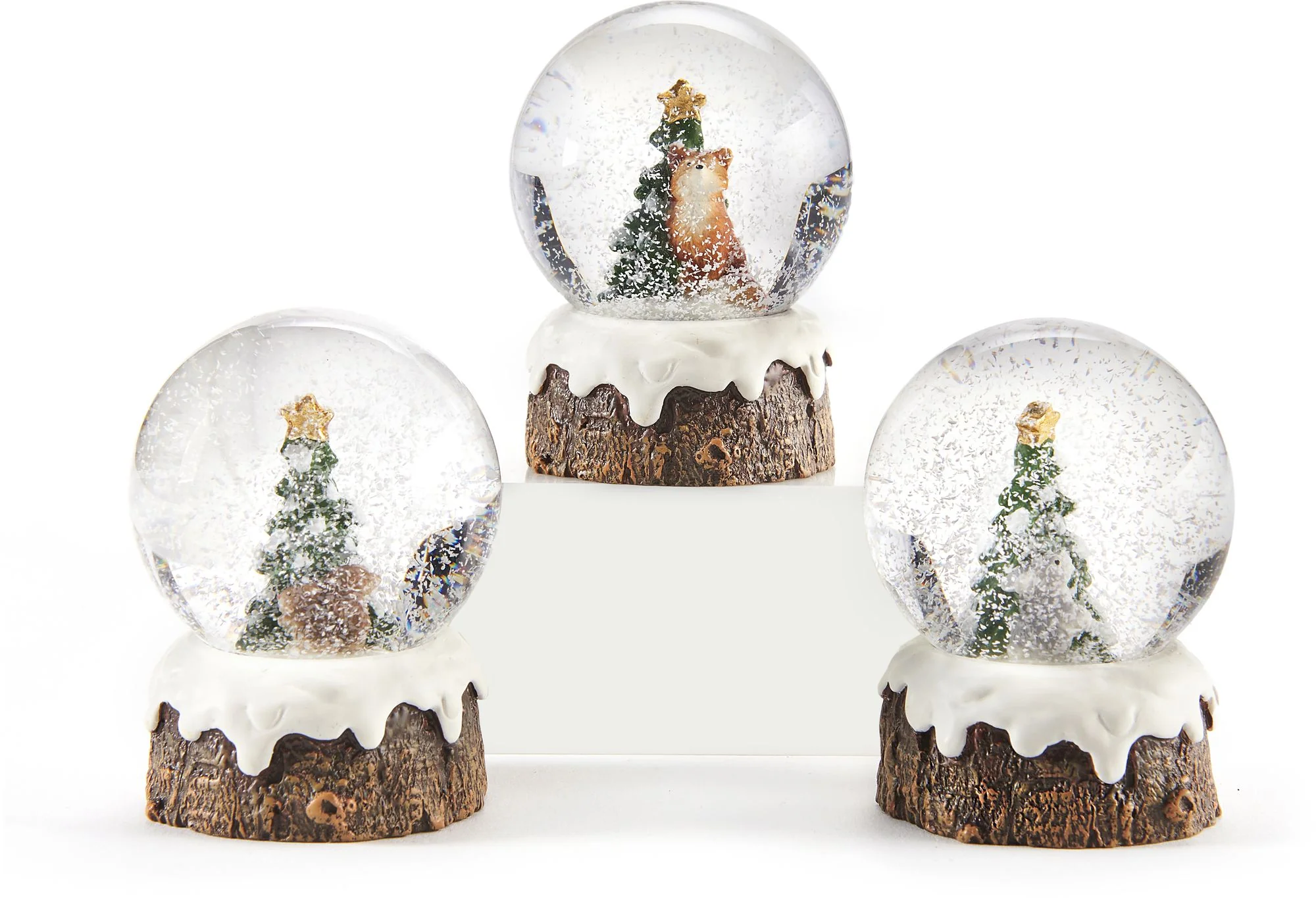 Winter Critters Mini Snowglobes, 3 Assorted Styles - Image 5