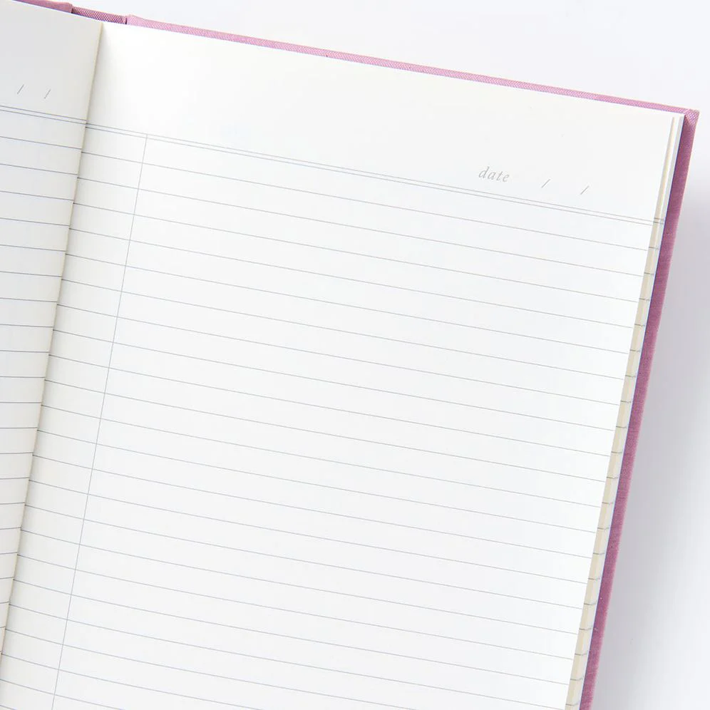 Wisteria Bookcloth Paper Wasp Med Lined Journal - Image 2
