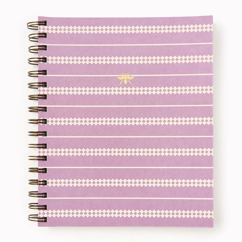Wisteria Dots Paper Wasp Daily Planner