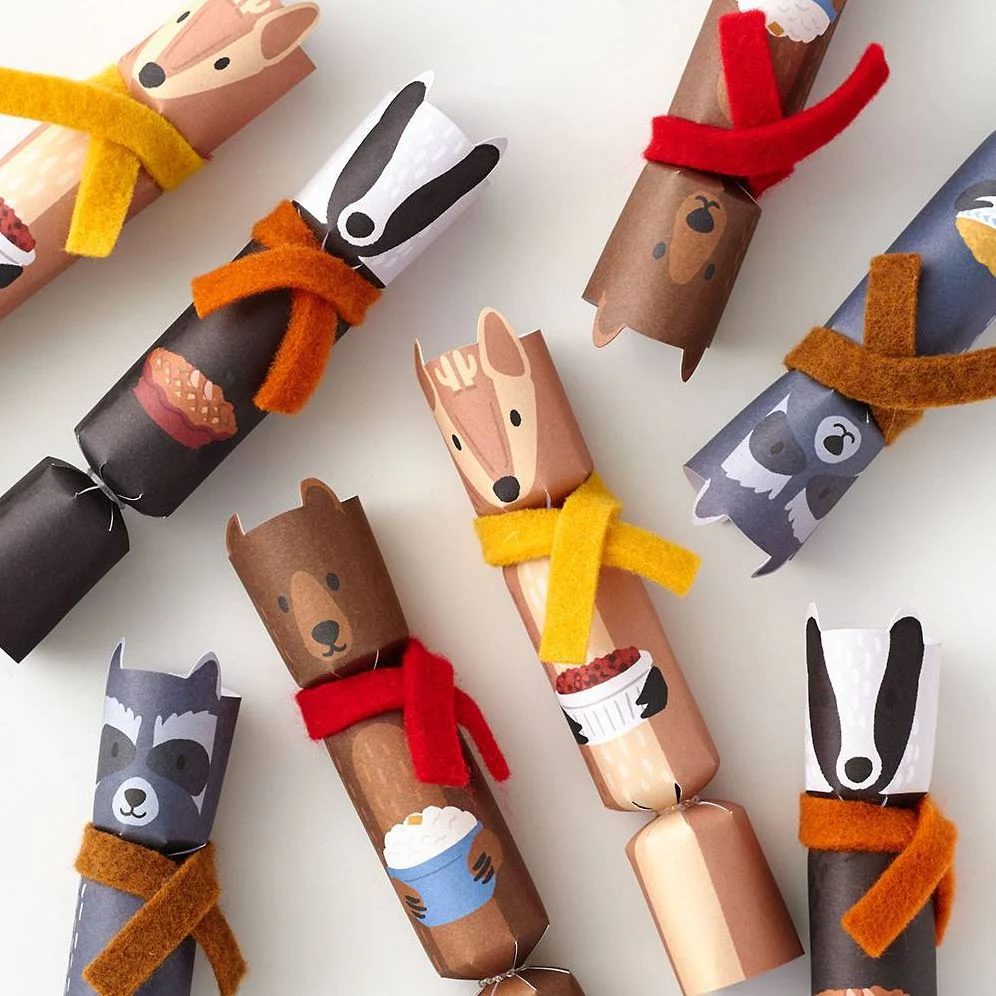 Woodland Critters Thanksgiving Party Crackers - Image 2