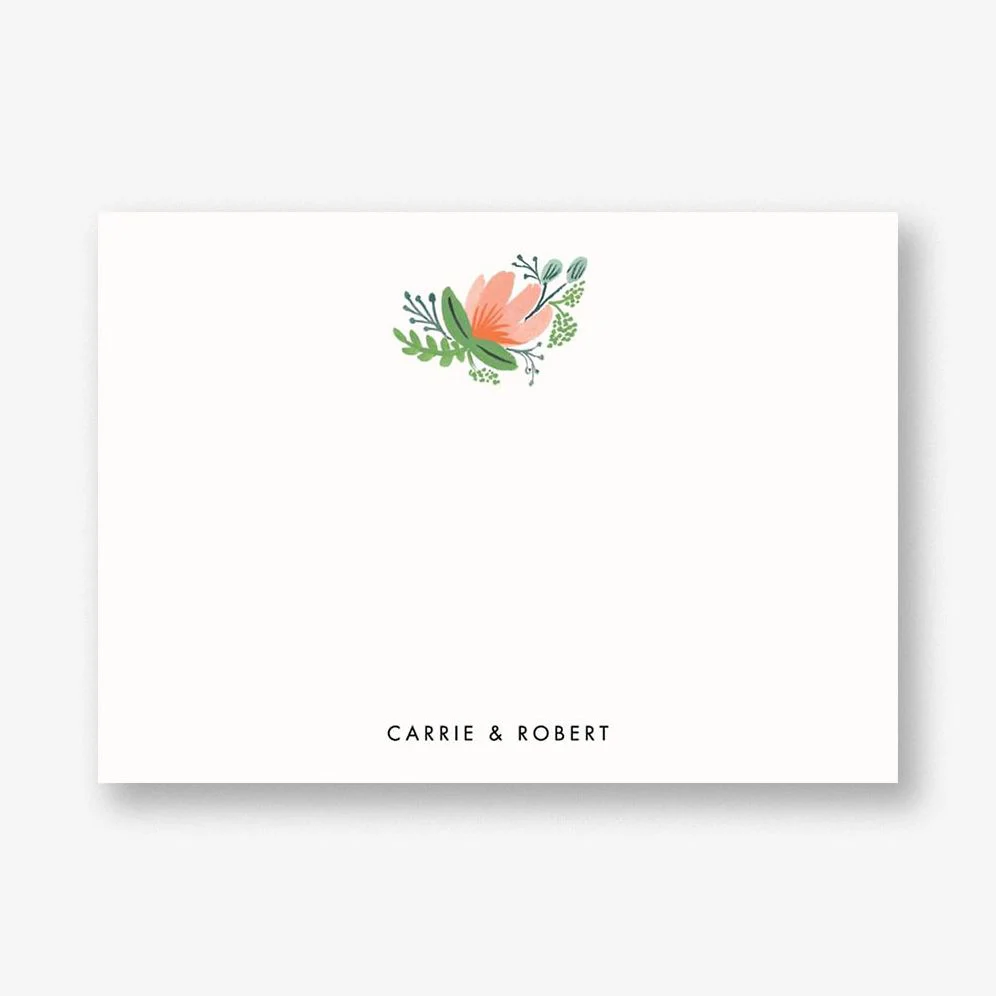 Wrapped in Wildflowers Stationery