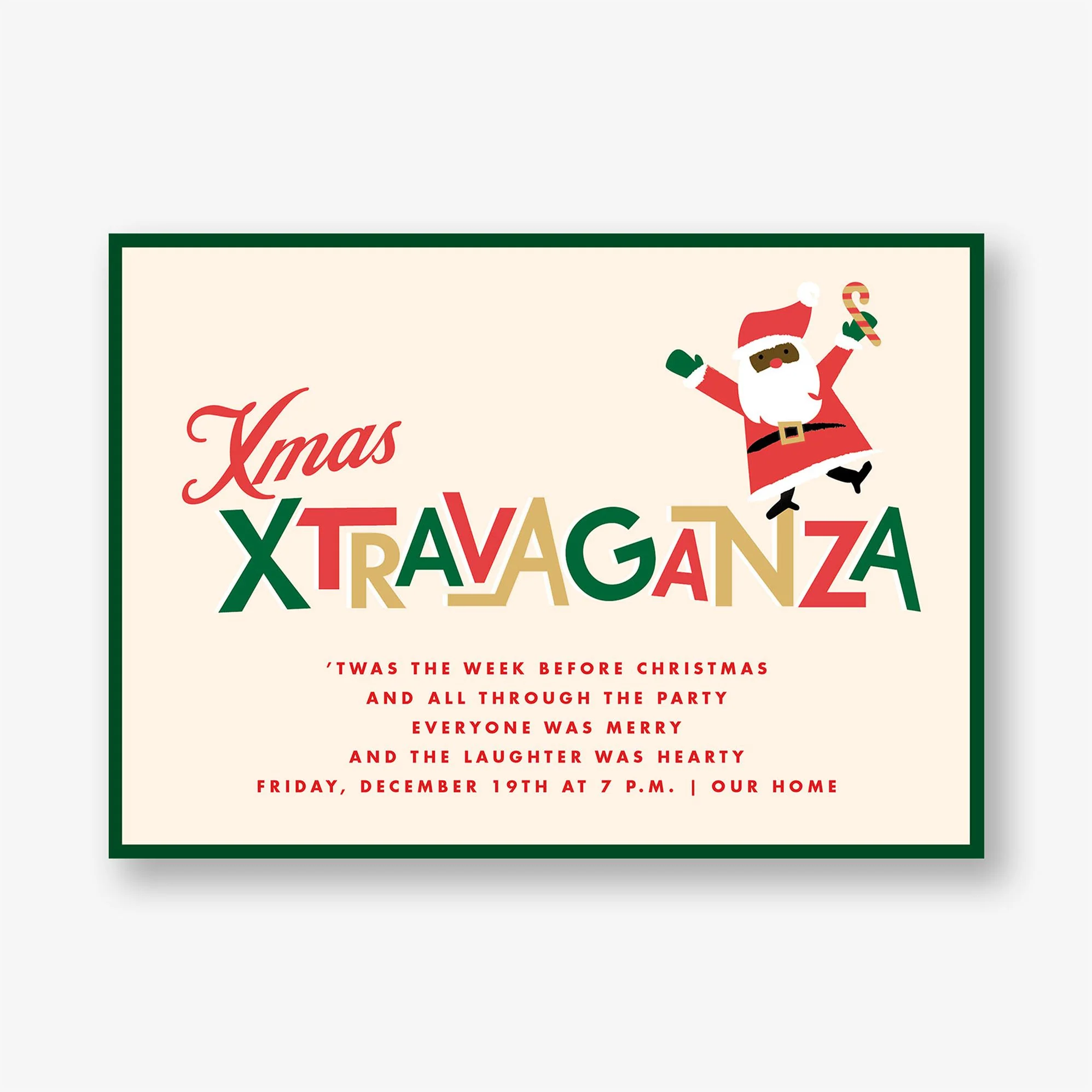 Xmas Xtravaganza Holiday Party Invitation - Image 5