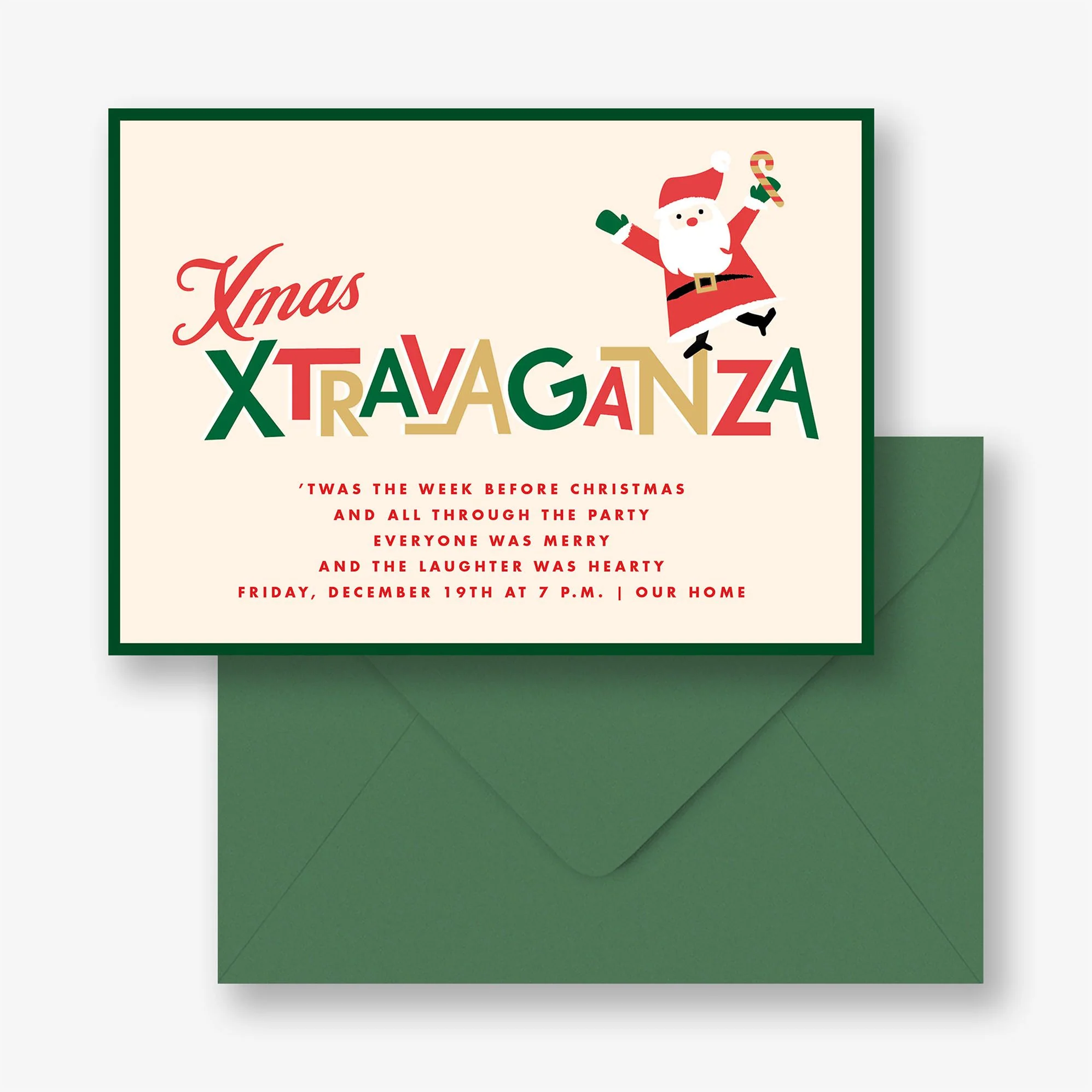 Xmas Xtravaganza Holiday Party Invitation - Image 6