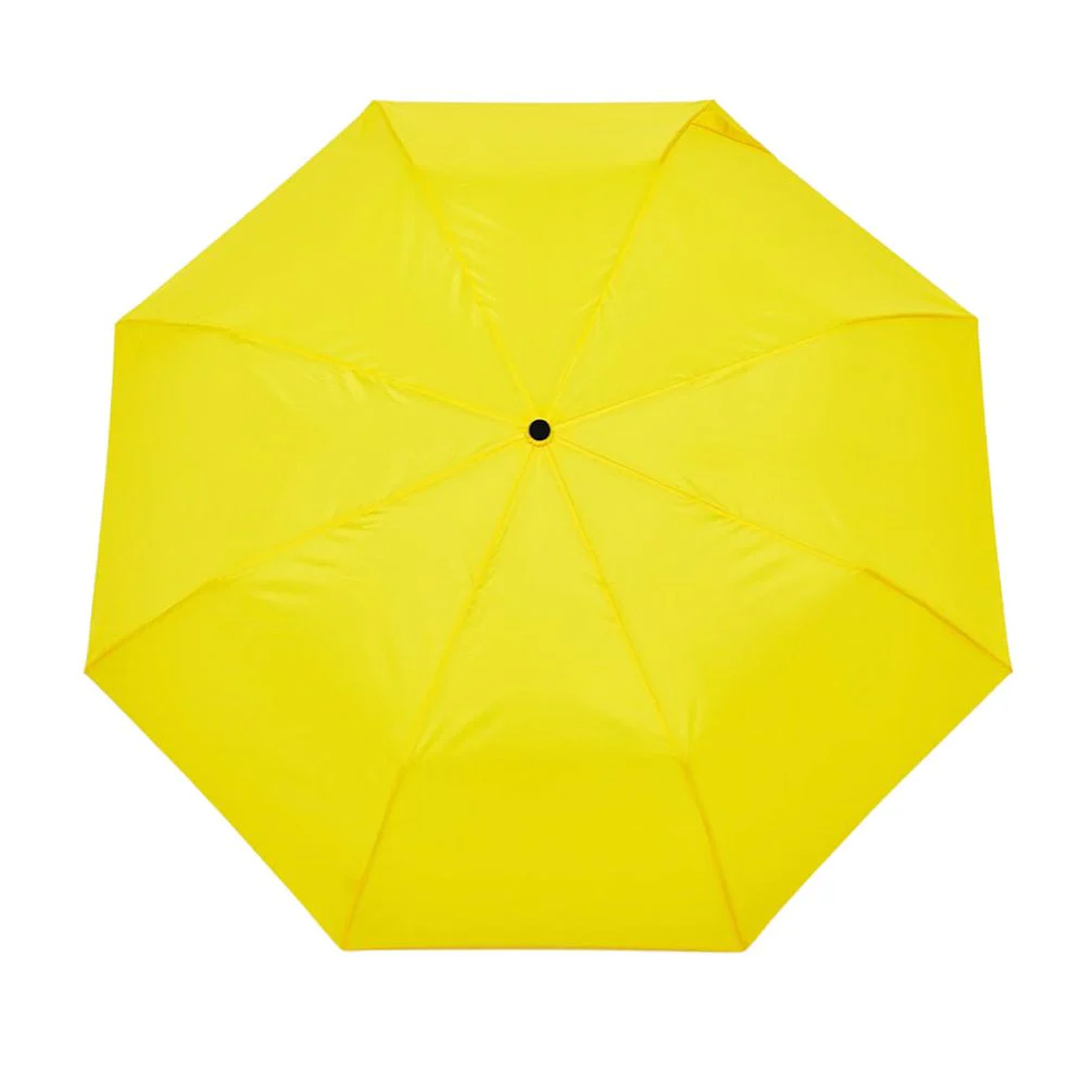 Yellow Compact Eco Friendly Umbrella - Image 4