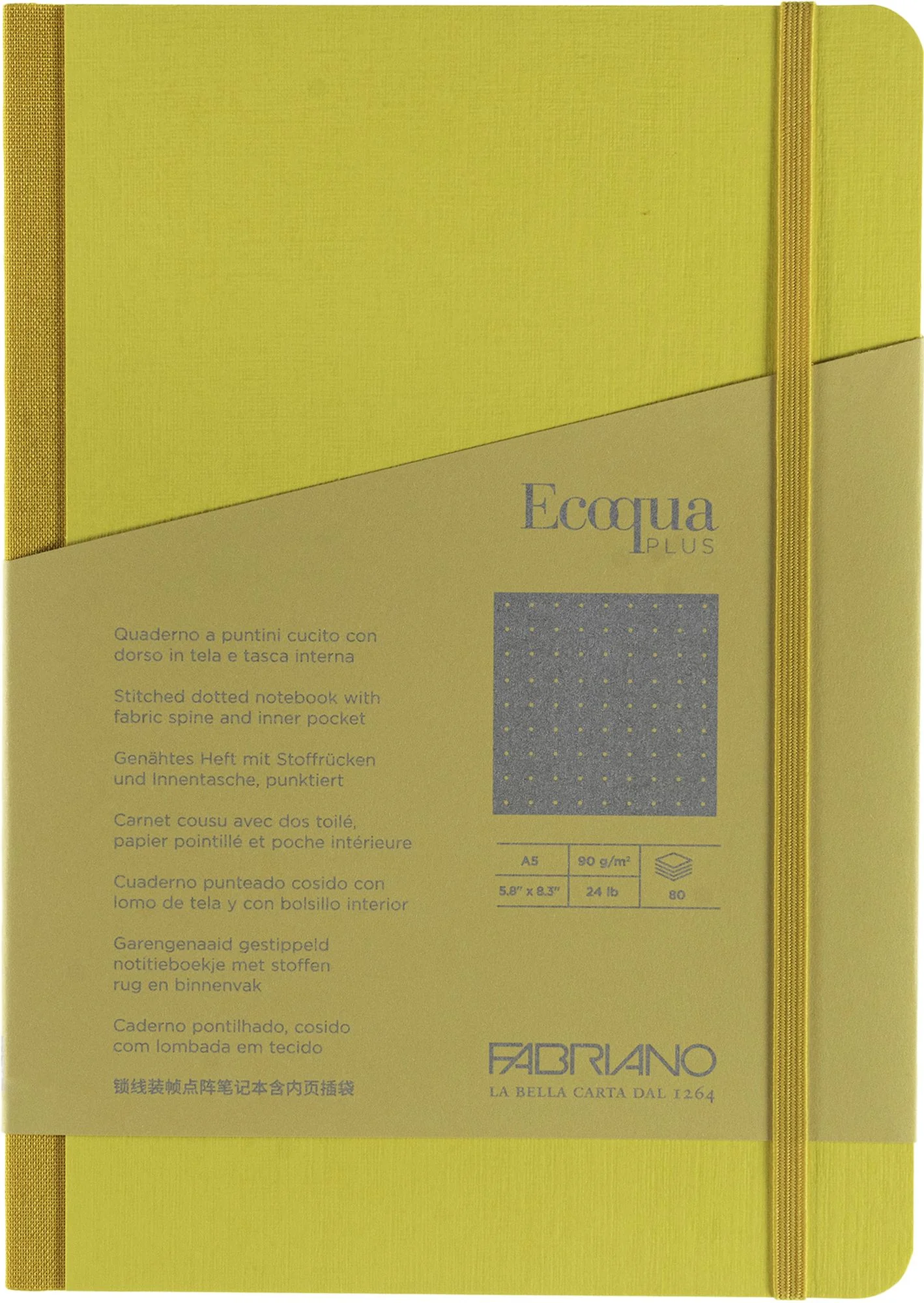 Yellow Dotted Ecoqua Plus Journal - Image 2
