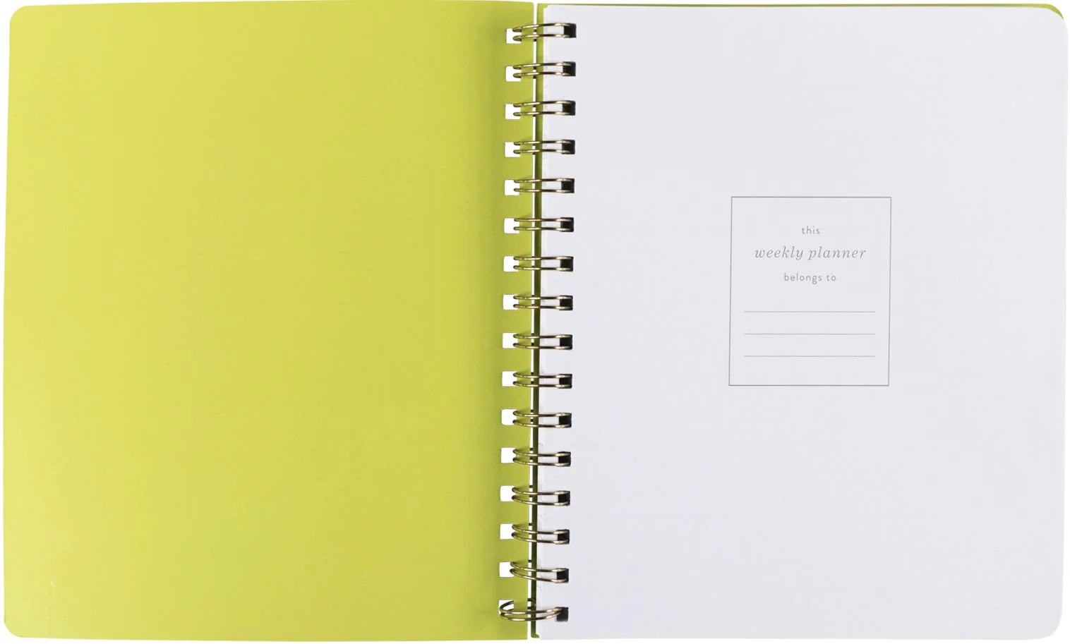 Yosemite Undated Weekly Planner - Image 2