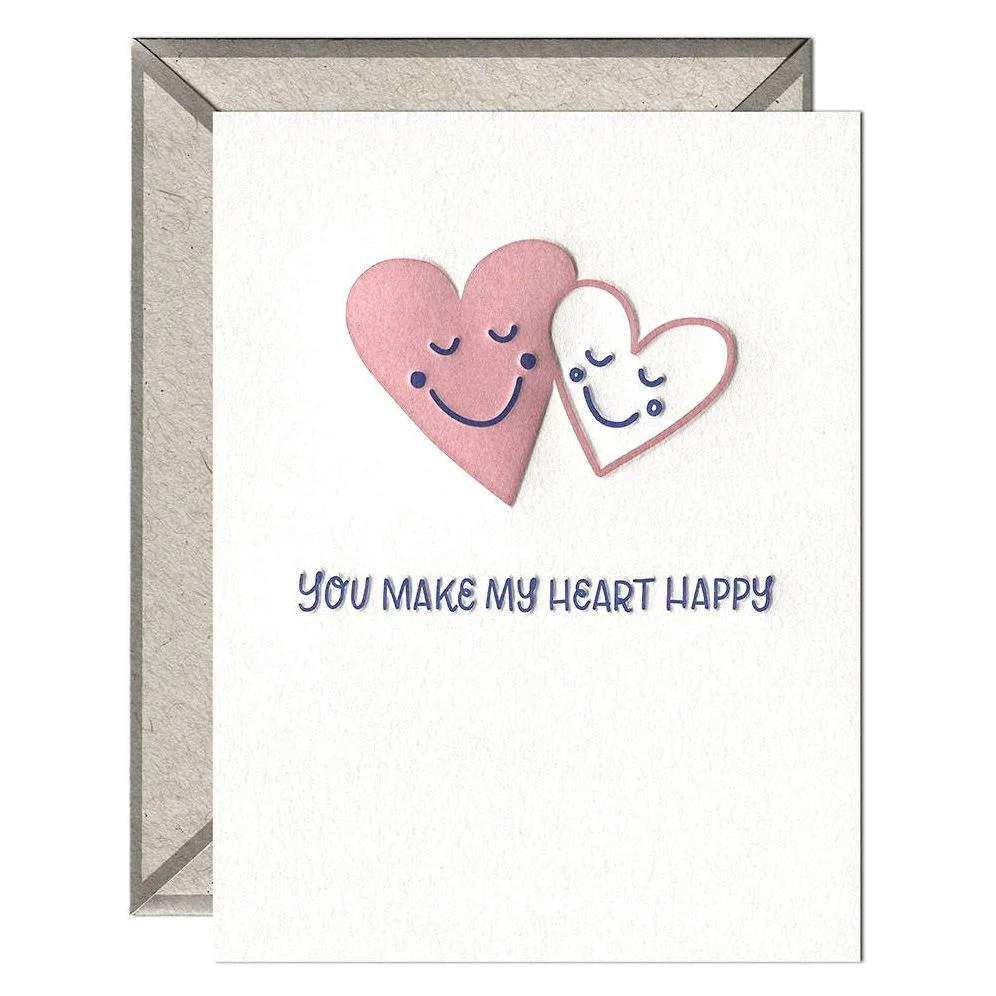 You Make My Heart Happy Greeting Card