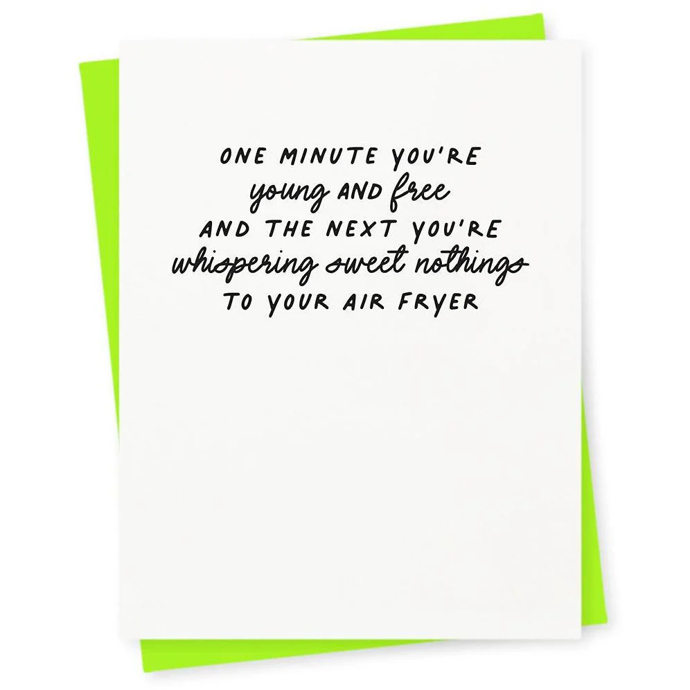Young And Free Greeting Card