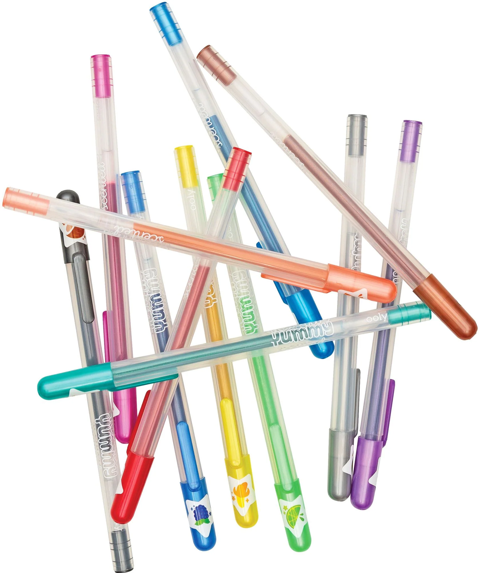 Yummy Yummy Scented Glitter Gel Pens 2.0 - Set of 12 - Image 3