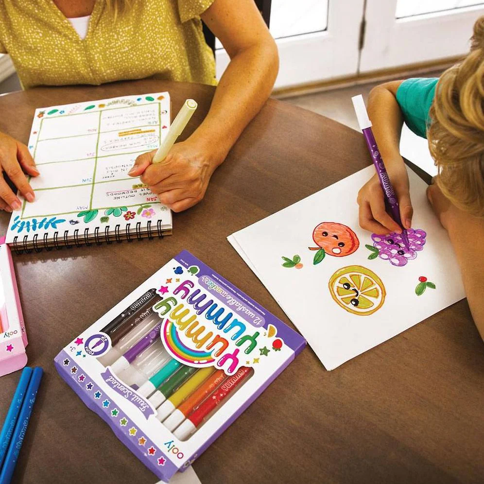 Yummy Yummy Scented Markers - Set of 12 - Image 7